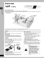 Предварительный просмотр 6 страницы Panasonic SAHT650 - RECEIVER W/5-DISK DV Operating Instructions Manual