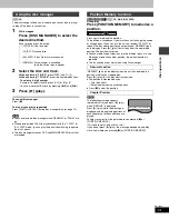 Предварительный просмотр 13 страницы Panasonic SAHT650 - RECEIVER W/5-DISK DV Operating Instructions Manual