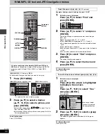 Предварительный просмотр 20 страницы Panasonic SAHT650 - RECEIVER W/5-DISK DV Operating Instructions Manual