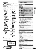 Предварительный просмотр 3 страницы Panasonic SAHT690 - DVD THEATER RECEIVER Operating Instructions Manual