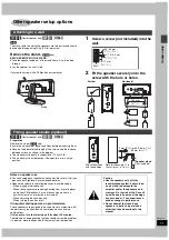 Предварительный просмотр 11 страницы Panasonic SAHT690 - DVD THEATER RECEIVER Operating Instructions Manual