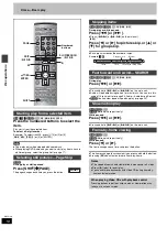 Предварительный просмотр 16 страницы Panasonic SAHT690 - DVD THEATER RECEIVER Operating Instructions Manual