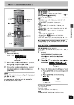 Предварительный просмотр 17 страницы Panasonic SAHT690 - DVD THEATER RECEIVER Operating Instructions Manual