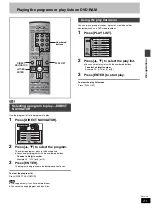 Предварительный просмотр 21 страницы Panasonic SAHT690 - DVD THEATER RECEIVER Operating Instructions Manual