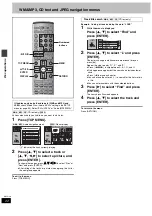 Предварительный просмотр 22 страницы Panasonic SAHT690 - DVD THEATER RECEIVER Operating Instructions Manual