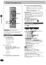 Предварительный просмотр 24 страницы Panasonic SAHT690 - DVD THEATER RECEIVER Operating Instructions Manual