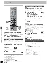 Предварительный просмотр 28 страницы Panasonic SAHT690 - DVD THEATER RECEIVER Operating Instructions Manual