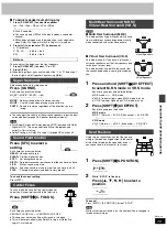 Предварительный просмотр 29 страницы Panasonic SAHT690 - DVD THEATER RECEIVER Operating Instructions Manual