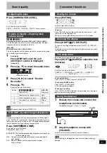 Предварительный просмотр 31 страницы Panasonic SAHT690 - DVD THEATER RECEIVER Operating Instructions Manual