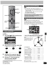 Предварительный просмотр 35 страницы Panasonic SAHT690 - DVD THEATER RECEIVER Operating Instructions Manual