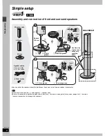 Предварительный просмотр 6 страницы Panasonic SAHT700 - DVD THEATER RECEIVER Operating Instructions Manual