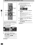 Предварительный просмотр 22 страницы Panasonic SAHT700 - DVD THEATER RECEIVER Operating Instructions Manual