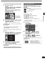 Предварительный просмотр 23 страницы Panasonic SAHT700 - DVD THEATER RECEIVER Operating Instructions Manual