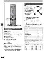 Предварительный просмотр 30 страницы Panasonic SAHT700 - DVD THEATER RECEIVER Operating Instructions Manual