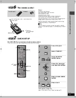 Preview for 13 page of Panasonic SAHT730 - DVD THEATER RECEIVER Operating Instructions Manual