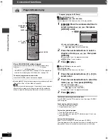 Предварительный просмотр 20 страницы Panasonic SAHT730 - DVD THEATER RECEIVER Operating Instructions Manual