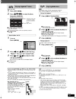 Предварительный просмотр 23 страницы Panasonic SAHT730 - DVD THEATER RECEIVER Operating Instructions Manual