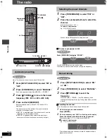 Предварительный просмотр 28 страницы Panasonic SAHT730 - DVD THEATER RECEIVER Operating Instructions Manual