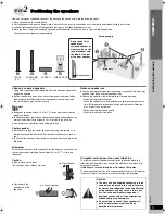 Предварительный просмотр 9 страницы Panasonic SAHT744 Operating Instructions Manual