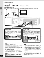 Предварительный просмотр 8 страницы Panasonic SAHT75 - RECEIVER Operating Instructions Manual