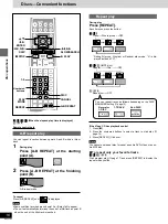 Предварительный просмотр 16 страницы Panasonic SAHT75 - RECEIVER Operating Instructions Manual