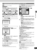 Предварительный просмотр 17 страницы Panasonic SAHT75 - RECEIVER Operating Instructions Manual