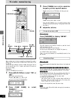 Предварительный просмотр 22 страницы Panasonic SAHT75 - RECEIVER Operating Instructions Manual