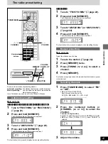 Предварительный просмотр 23 страницы Panasonic SAHT75 - RECEIVER Operating Instructions Manual