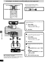 Предварительный просмотр 32 страницы Panasonic SAHT75 - RECEIVER Operating Instructions Manual