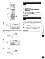 Предварительный просмотр 21 страницы Panasonic SAHT80 - RECEIVER W/ 5-DISK D Operating Instructions Manual