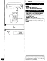 Предварительный просмотр 34 страницы Panasonic SAHT80 - RECEIVER W/ 5-DISK D Operating Instructions Manual