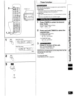 Предварительный просмотр 39 страницы Panasonic SAHT80 - RECEIVER W/ 5-DISK D Operating Instructions Manual