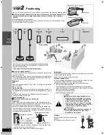 Preview for 6 page of Panasonic SAHT830 - DVD THEATER RECEIVER Operating Instructions Manual