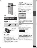 Preview for 11 page of Panasonic SAHT830 - DVD THEATER RECEIVER Operating Instructions Manual