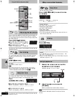 Preview for 42 page of Panasonic SAHT830 - DVD THEATER RECEIVER Operating Instructions Manual