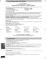 Preview for 50 page of Panasonic SAHT830 - DVD THEATER RECEIVER Operating Instructions Manual