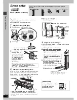 Предварительный просмотр 4 страницы Panasonic SAHT920 - RECEIVER W/5-DISK DV Operating Instructions Manual