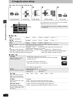 Предварительный просмотр 20 страницы Panasonic SAHT920 - RECEIVER W/5-DISK DV Operating Instructions Manual