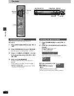 Предварительный просмотр 22 страницы Panasonic SAHT920 - RECEIVER W/5-DISK DV Operating Instructions Manual