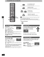 Предварительный просмотр 24 страницы Panasonic SAHT920 - RECEIVER W/5-DISK DV Operating Instructions Manual