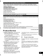 Предварительный просмотр 19 страницы Panasonic SAHTB10 - HOME THEATER AUDIO SYSTEM Operating Instructions Manual