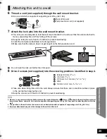 Предварительный просмотр 25 страницы Panasonic SAHTB10 - HOME THEATER AUDIO SYSTEM Operating Instructions Manual