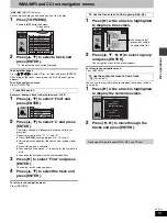 Preview for 19 page of Panasonic SAMT1 - SINGLE DVD MINI SYST Operating Instructions Manual