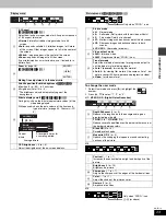 Preview for 23 page of Panasonic SAMT1 - SINGLE DVD MINI SYST Operating Instructions Manual