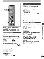 Preview for 25 page of Panasonic SAMT1 - SINGLE DVD MINI SYST Operating Instructions Manual