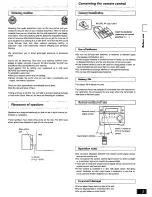 Preview for 5 page of Panasonic SAPM01 - MINI HES W/CD PLAYER Operating Instructions Manual