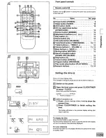 Preview for 9 page of Panasonic SAPM01 - MINI HES W/CD PLAYER Operating Instructions Manual