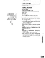 Preview for 17 page of Panasonic SAPM01 - MINI HES W/CD PLAYER Operating Instructions Manual