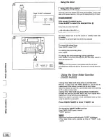 Preview for 18 page of Panasonic SAPM01 - MINI HES W/CD PLAYER Operating Instructions Manual