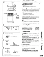 Preview for 19 page of Panasonic SAPM01 - MINI HES W/CD PLAYER Operating Instructions Manual